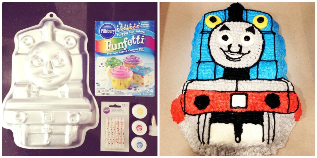 Birthday Celebration + DIY Thomas the Train Cake