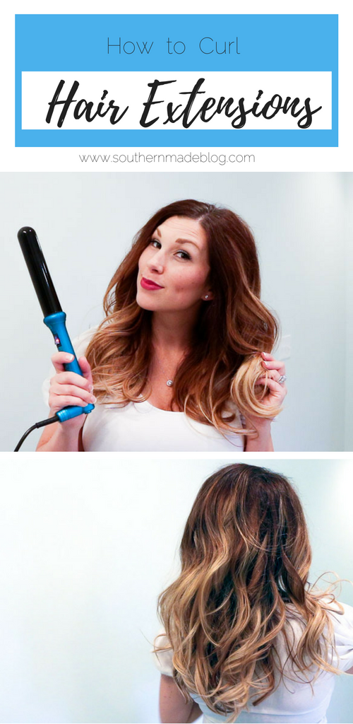 How to Curl Hair Extensions