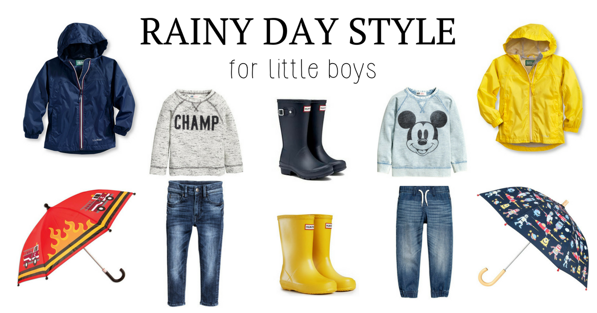 Rainy Day Style for Little Boys Southern Made Blog